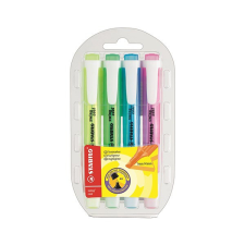 Szövegkiemelő STABILO Swing Cool 4db-os készlet filctoll, marker