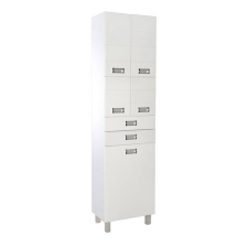  Szquare állószekrény magas szennyestartós 50x33x192 cm fürdőszoba bútor