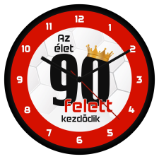  Születésnapi falióra - 90 felett falióra