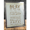 Születésnapi fotóüveg tatáknak - Boldog Szülinapot Papa