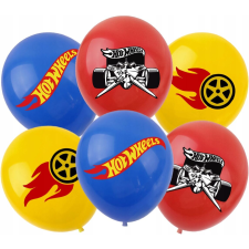 születésnapi party dekoráció készlet hotwheels léggömbökből party kellék