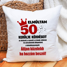  Szülinapi életkoros párna - Kerülje kérdéseit lakástextília