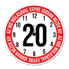 Szülinapi Falióra - Az idő múlásával 20 OST002 falióra