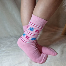 SZUNTEX vastag NORVÉG MINTÁS zokni Rózsaszín, 35-38 női zokni