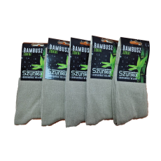 Szuntex zokni SZUNTEX Bambusz zokni DRAPP színben 5 pár/cs 39-42