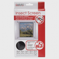  Szúnyogháló ablakra, fekete - 150x180 cm szúnyogháló