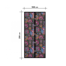  Szúnyogháló Függöny Ajtóra 100x210cm Bagoly szúnyogháló