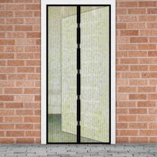  Szúnyogháló függöny ajtóra - mágneses - 100 x 210 cm - Virág mintás szúnyogháló