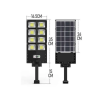  Szuper Erős Kültéri Napelemes, Vízálló mozgásérzékelős Utcai Led Lámpa 800W