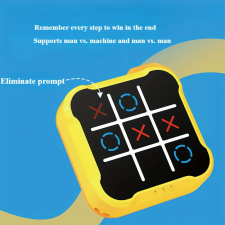 Szuper Tic Tac Toe hordozható utazó társasjáték gyermekeknek és családoknak logikai játék