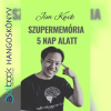  Szupermemória 5 nap alatt