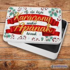 Szupicuccok Az első közös karácsony apaként fém szendvicsdoboz (tároló doboz) uzsonnás doboz