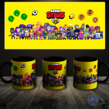 Szupicuccok Brawl Stars bögre Típus: Fekete belsejű bögre 300ml bögrék, csészék