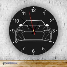Szupicuccok Car lineart kör alakú üveg falióra falióra