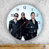 Szupicuccok Depeche Mode - kör alakú üveg falióra