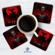 Szupicuccok Diablo IV. Lilith poháralátét szett (4db) ajándéktárgy