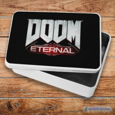 Szupicuccok Doom - Eternal logo fém szendvicsdoboz (tároló doboz) uzsonnás doboz