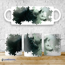 Szupicuccok Farkasok puzzle bögre bögrék, csészék