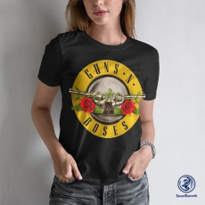 Szupicuccok Guns n' Roses női póló Szín: Fekete, Méret: S, Fazon: Standard