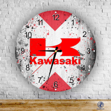 Szupicuccok Kawasaki üveg falióra falióra