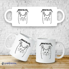 Szupicuccok Meowtallica bögre bögrék, csészék