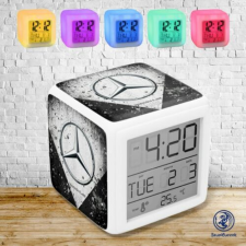 Szupicuccok Mercedes splash világító ébresztő óra ajándéktárgy