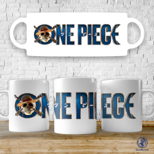 Szupicuccok One Piece logo panoráma bögre bögrék, csészék