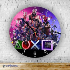 Szupicuccok Playstation Exkluzív kör alakú üveg falióra falióra