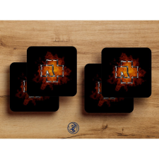 Szupicuccok Rammstein logó poháralátét szett (4db) ajándéktárgy