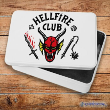 Szupicuccok Stranger Things - Hellfire Club fém szendvicsdoboz (tároló doboz) uzsonnás doboz