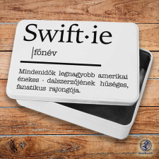 Szupicuccok Taylor Swift - Swiftie Főnév fém szendvicsdoboz (tároló doboz) uzsonnás doboz