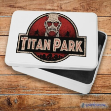 Szupicuccok Titan Park fém szendvicsdoboz (tároló doboz) uzsonnás doboz
