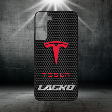 Szupitokok Egyedi nevekkel - Tesla logo - Samsung tok tok és táska