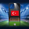 Szupitokok Foci EB - Hajrá Törökország - iPhone tok