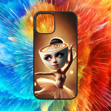 Szupitokok Italian Brainrot - Ballerina Cappuccina - iPhone tok tok és táska