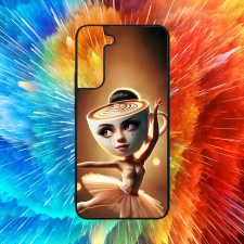 Szupitokok Italian Brainrot - Ballerina Cappuccina - Samsung tok tok és táska