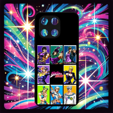 Szupitokok Jojo's Bizarre Adventure - Character Collage - Honor tok tok és táska