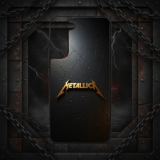 Szupitokok Metallica - Gold logo - Samsung tok tok és táska