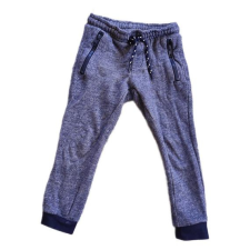 Szürke és kék márványos színű kisfiú melegítőnadrág (méret: 110) gyerek nadrág