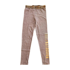  Szürke feliratos lány leggings (méret: 158) gyerek nadrág