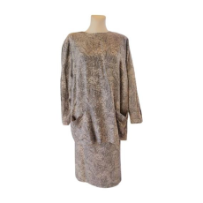  Szürke mintás női kétrészes ruha (méret: XXL)