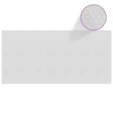 Szürke napelemes lebegő PE medencefólia 450 x 220 cm medence kiegészítő