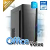  SZV-Office Value 14.gen konfiguráció - i3-14100, 16GB DDR4 3200MHz RAM, 500GB M.2 (2100/3500), HDD nélkül, Integrált Intel UHD
