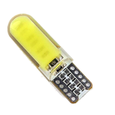T10 led COB fehér DC12V autó tuning