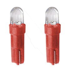 T5-ös műszerfal LED piros 2db-os led izzó