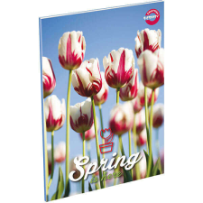  T-Creatív sima füzet - A5 - 60 lapos - tulipános füzet