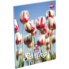 T-Creatív sima füzet - A5 - 60 lapos - tulipános füzet