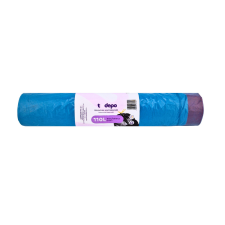 T-depo Húzózáras szemeteszsák 110L - 60*100cm 10db/tek tisztító- és takarítószer, higiénia