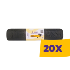 T-depo Húzózáras szemeteszsák 135L - 70*110cm 10db/tek (Karton - 20 tek) tisztító- és takarítószer, higiénia