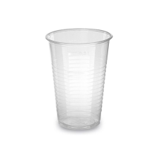 T-depo Műanyag pohár átlátszó - PP 300ml papírárú, csomagoló és tárolóeszköz